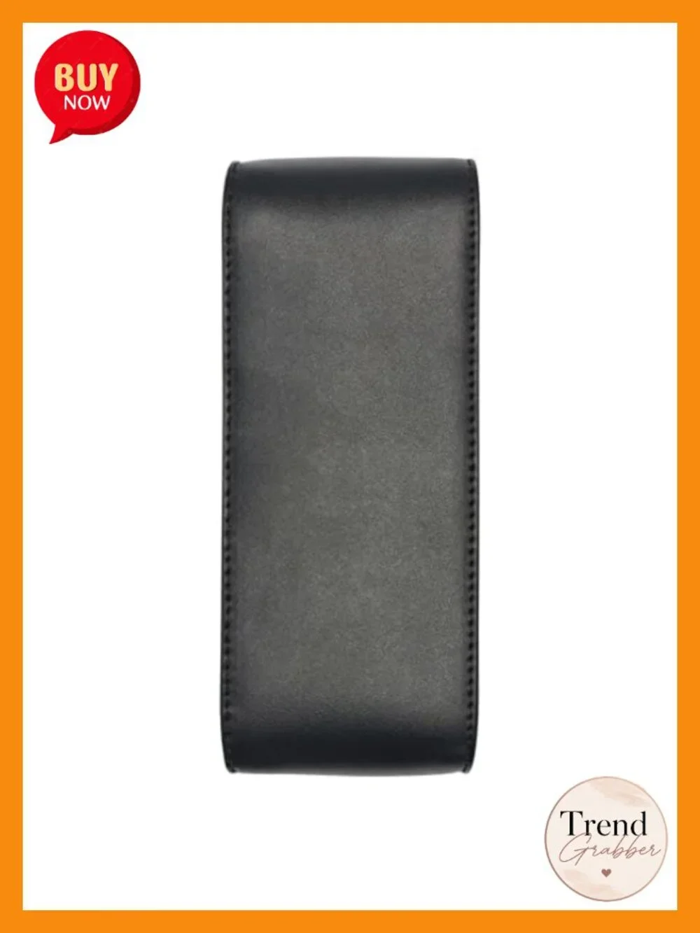 Vegan Leather Crossbody Bag with Slip & Zipper Pockets
